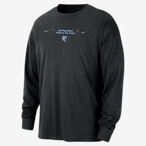 Memphis Grizzlies Courtside Men's Nike NBA Max90 Long-Sleeve T